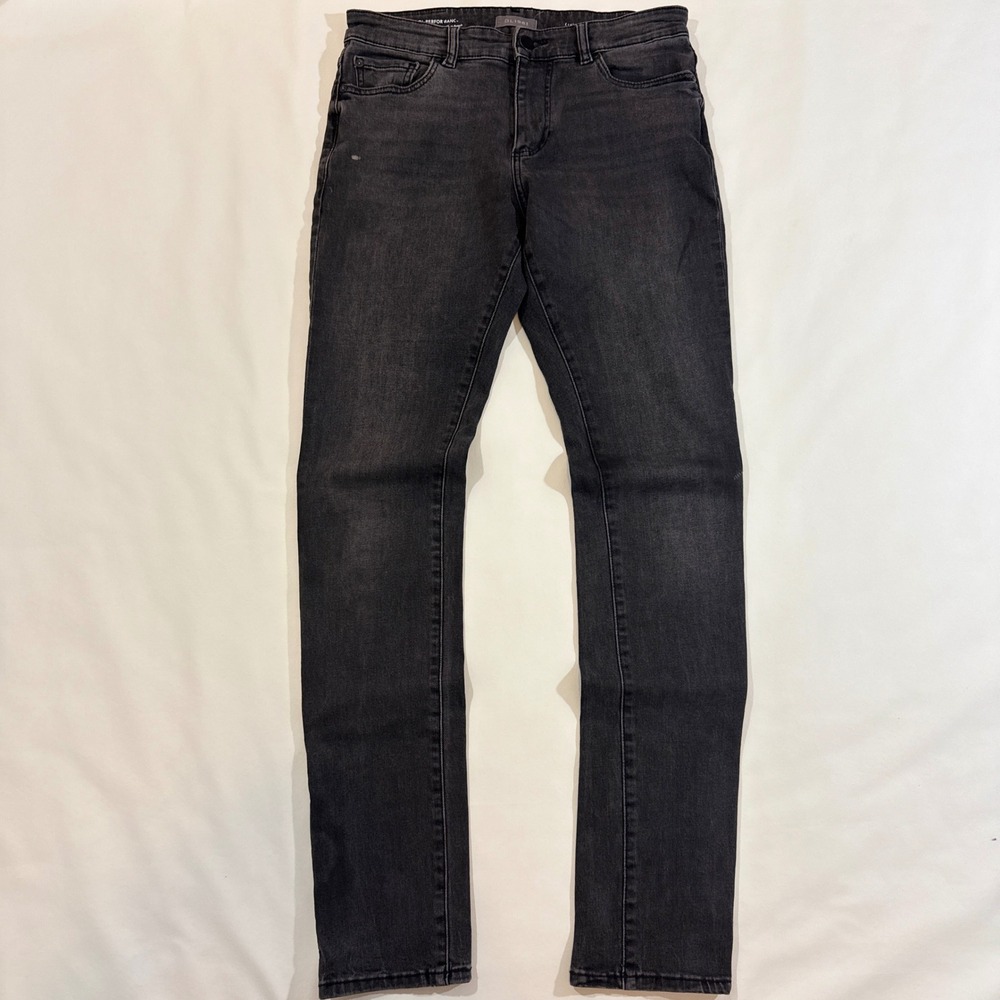 DL1961 Cooper Tapered Jeans Men 30x34 Gallant Gray Performance ($198 MSRP)